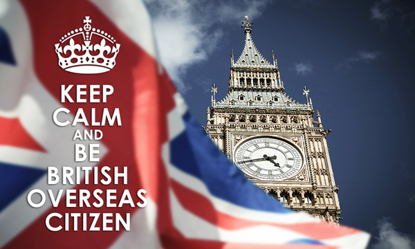 İngiltere Bağımlı Denizaşırı Ülkeleri Vatandaşlığı (British Overseas Citizen)