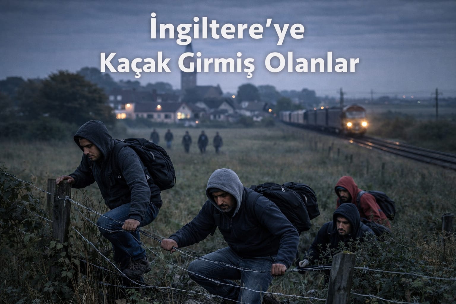 İngiltere’ye Kaçak Girmiş Olanlar