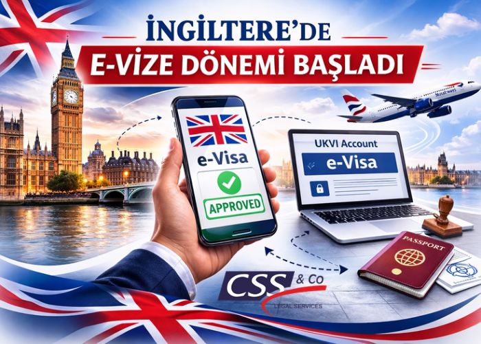 İngiltere ye Girişler E-Vize ile Olacak
